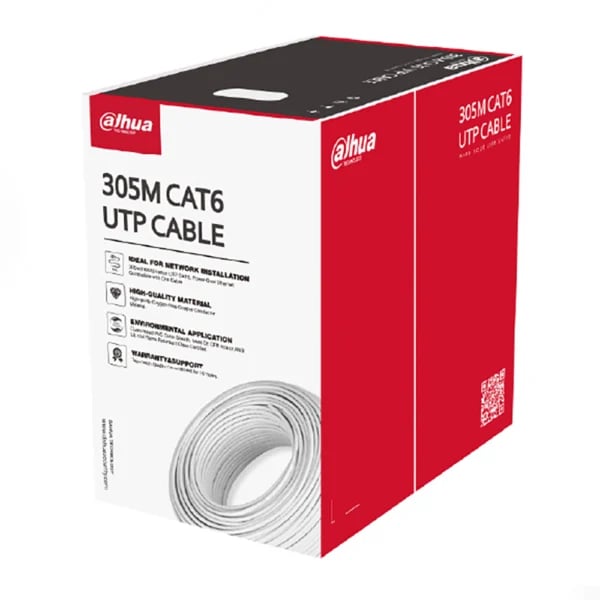 305 meter roll of RG59 coaxial cable with power conductor for CCTV installations